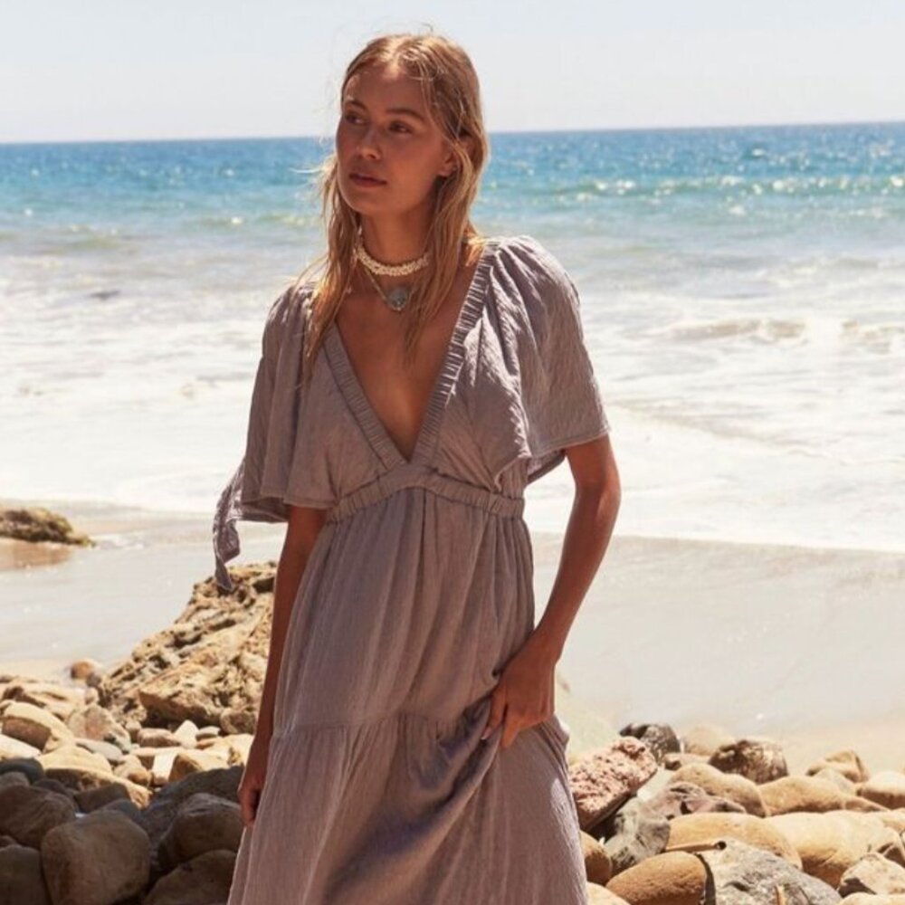 NWT - Free People La La Maxi Dress (small)